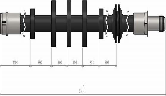 CAVO C900 656A - Flexible de frein cwaw.fr