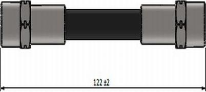 CAVO C900 882A - Flexible de frein cwaw.fr