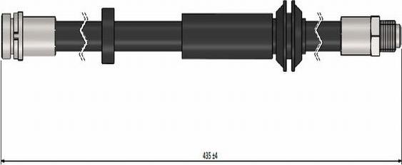 CAVO C900 739A - Flexible de frein cwaw.fr