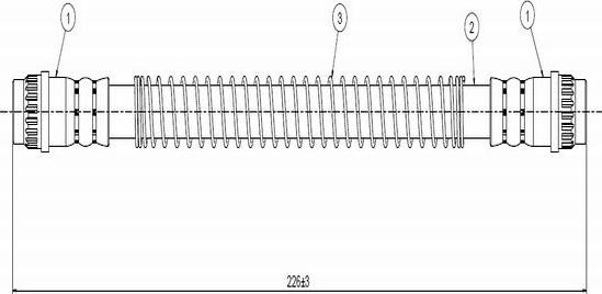 CAVO C800 431A - Flexible de frein cwaw.fr