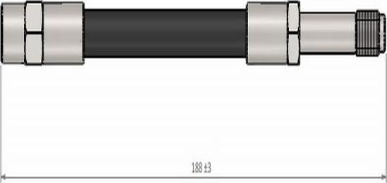 CAVO C800 553A - Flexible de frein cwaw.fr