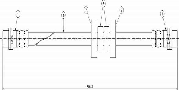 CAVO C800 114B - Flexible de frein cwaw.fr