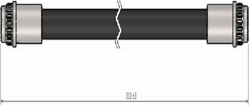 CAVO C800 178A - Flexible de frein cwaw.fr