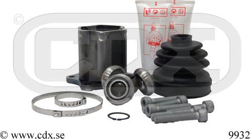 CDX 9932 - Jeu de joints, arbre de transmission cwaw.fr