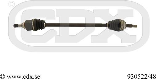 CDX 930522/48 - Arbre de transmission cwaw.fr