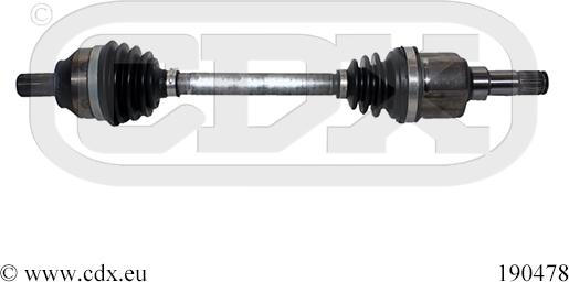 CDX 190478 - Arbre de transmission cwaw.fr