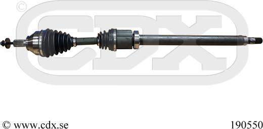 CDX 190550 - Arbre de transmission cwaw.fr