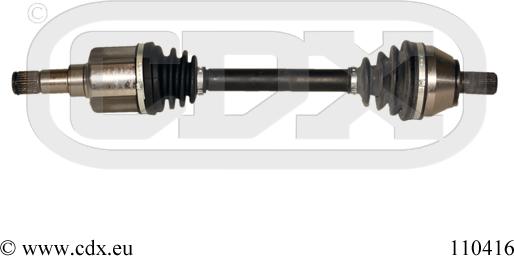 CDX 110416 - Arbre de transmission cwaw.fr