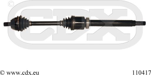 CDX 110417 - Arbre de transmission cwaw.fr