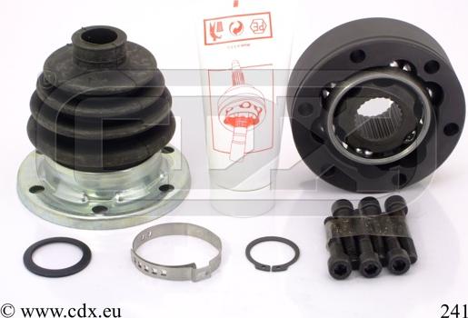 CDX 241 - Jeu de joints, arbre de transmission cwaw.fr