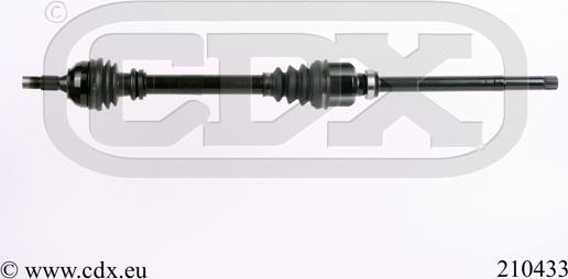 CDX 210433 - Arbre de transmission cwaw.fr