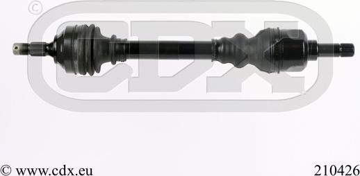 CDX 210426 - Arbre de transmission cwaw.fr