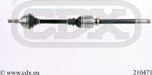 CDX 210471 - Arbre de transmission cwaw.fr