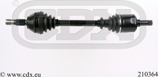 CDX 210364 - Arbre de transmission cwaw.fr