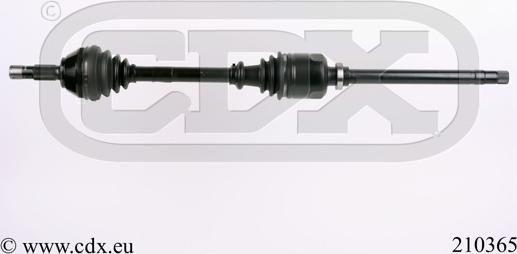 CDX 210365 - Arbre de transmission cwaw.fr