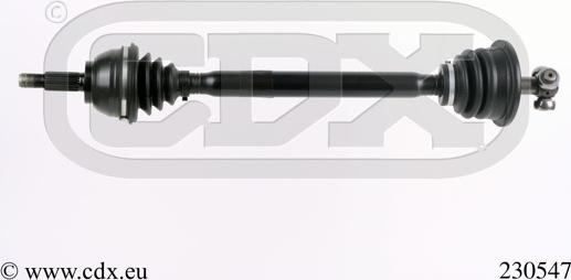 CDX 230547 - Arbre de transmission cwaw.fr