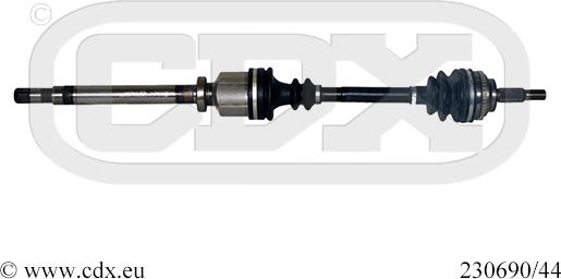 CDX 230690/44 - Arbre de transmission cwaw.fr