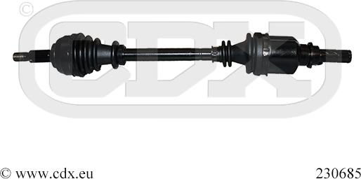 CDX 230685 - Arbre de transmission cwaw.fr