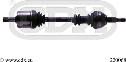 CDX 220068 - Arbre de transmission cwaw.fr