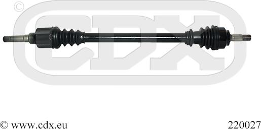 CDX 220027 - Arbre de transmission cwaw.fr