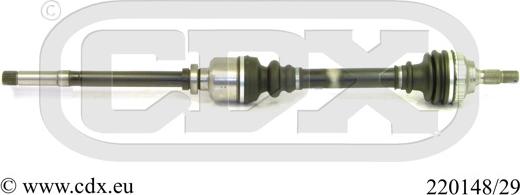 CDX 220148/29 - Arbre de transmission cwaw.fr