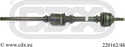 CDX 220162/48 - Arbre de transmission cwaw.fr