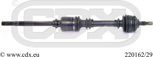 CDX 220162/29 - Arbre de transmission cwaw.fr