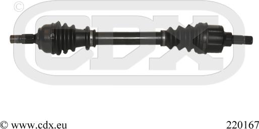 CDX 220 167 - Arbre de transmission cwaw.fr