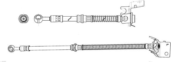 CEF 514581 - Flexible de frein cwaw.fr