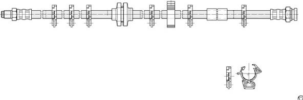 CEF 516991 - Flexible de frein cwaw.fr