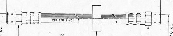 CEF 510774 - Flexible de frein cwaw.fr