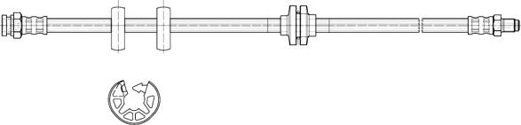 CEF 511591 - Flexible de frein cwaw.fr