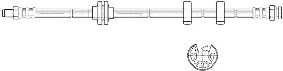 CEF 511665 - Flexible de frein cwaw.fr