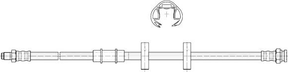 CEF 511394 - Flexible de frein cwaw.fr