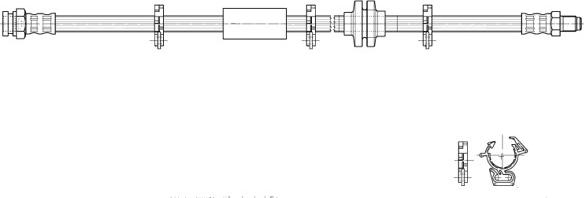 CEF 517072 - Flexible de frein cwaw.fr