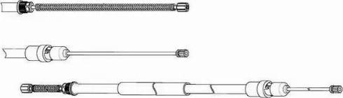 CEF RT02230 - Tirette à câble, frein de stationnement cwaw.fr