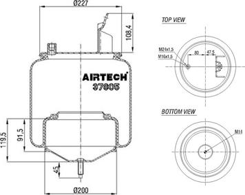 C.E.I. 262588 - Ressort pneumatique, suspension pneumatique cwaw.fr