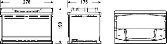 CENTRA CA770 - Batterie de démarrage cwaw.fr