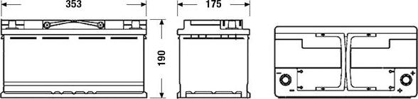 CENTRA CL1000 - Batterie de démarrage cwaw.fr