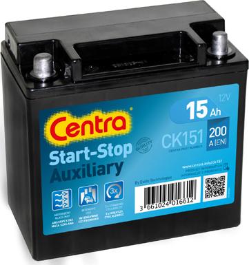 CENTRA CK151 - Batterie de démarrage cwaw.fr