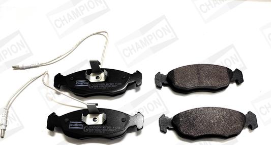 Champion 571509CH - Kit de plaquettes de frein, frein à disque cwaw.fr