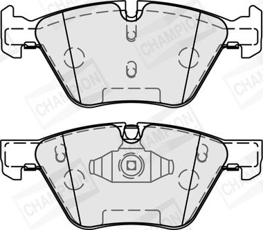 Champion 573187CH - Kit de plaquettes de frein, frein à disque cwaw.fr