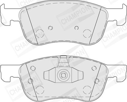 Champion 573779CH - Kit de plaquettes de frein, frein à disque cwaw.fr