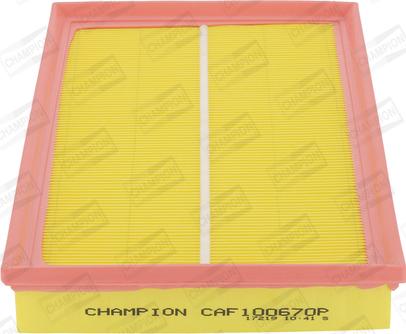 Champion CAF100670P - Filtre à air cwaw.fr