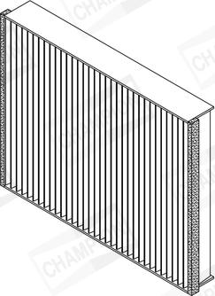 Champion CCF0472C - Filtre, air de l'habitacle cwaw.fr