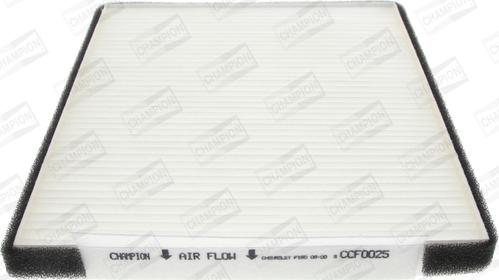 Champion CCF0025 - Filtre, air de l'habitacle cwaw.fr