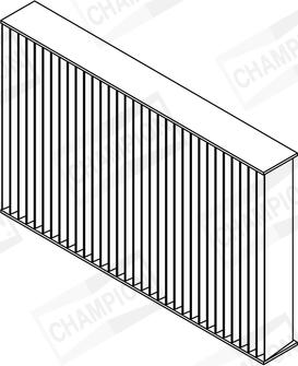 Champion CCF0140C - Filtre, air de l'habitacle cwaw.fr