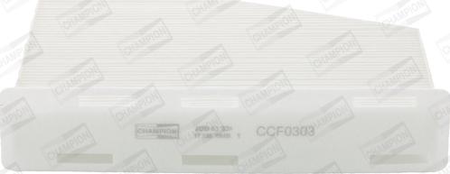 Champion CCF0303 - Filtre, air de l'habitacle cwaw.fr