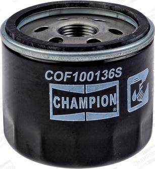 Champion COF100136S - Filtre à huile cwaw.fr