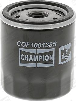 Champion COF100138S - Filtre à huile cwaw.fr